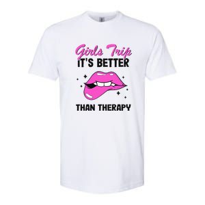 Vacation Party Funny Trip It's Better Than Therapy Softstyle CVC T-Shirt