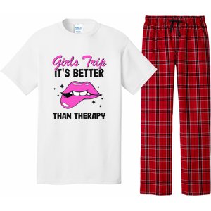 Vacation Party Funny Trip It's Better Than Therapy Pajama Set