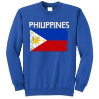 Vintage Philippines Filipino Flag Pride Gift Sweatshirt