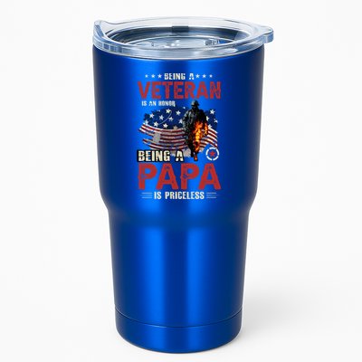 Veteran Papa Great Gift Tumbler
