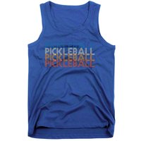 Vintage Pickleball Gift Pickleball Player Retro Vintage Cool Gift Tank Top