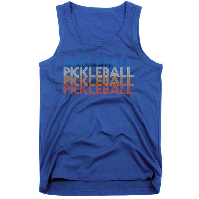 Vintage Pickleball Gift Pickleball Player Retro Vintage Cool Gift Tank Top