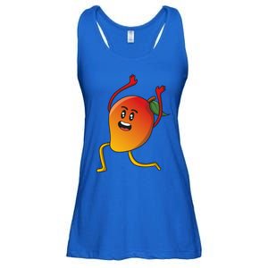 Veggie Power Goes Go Lassi Funny Go Go Cool Gift Ladies Essential Flowy Tank