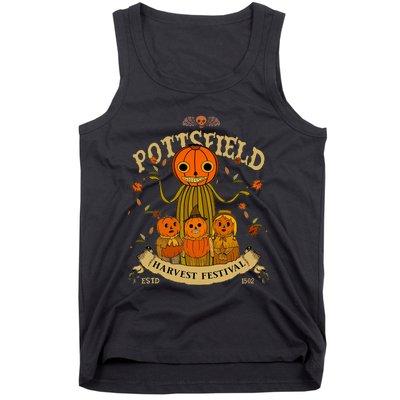 Vintage Pottsfield Harvest Festival Estd 1502 Pottsfield Harvest Spook Tank Top