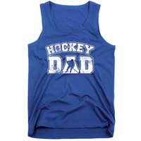 Vintage Print Hockey Coach For Hockey Dad Gift Tank Top