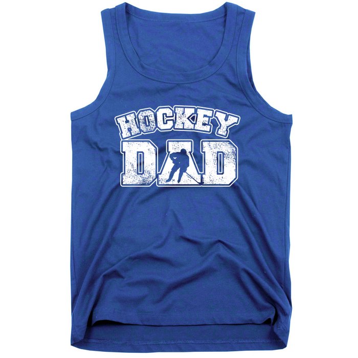 Vintage Print Hockey Coach For Hockey Dad Gift Tank Top