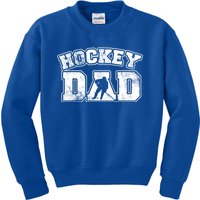 Vintage Print Hockey Coach For Hockey Dad Gift Kids Sweatshirt