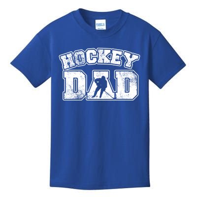 Vintage Print Hockey Coach For Hockey Dad Gift Kids T-Shirt