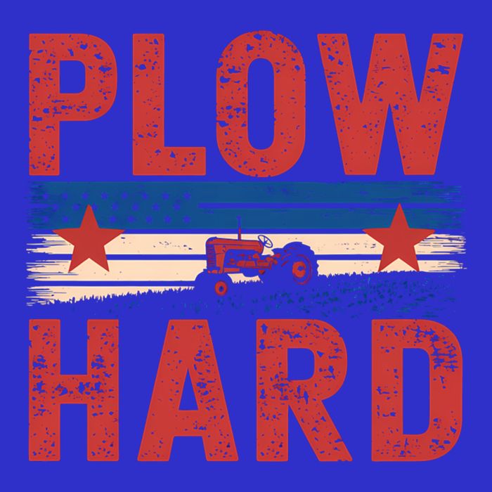 Vintage Plow Hard Farming Farmer Life Dad Grandpa Tractor Gift Baby Bodysuit