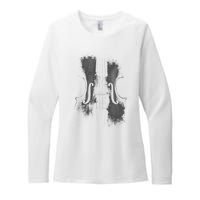 Violin Player Instrument Music Teacher Musical Violinist Womens CVC Long Sleeve Shirt