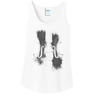 Violin Player Instrument Music Teacher Musical Violinist Ladies Essential Tank