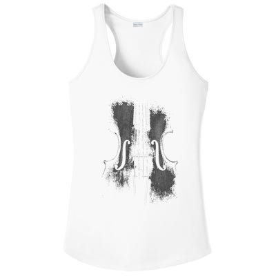 Violin Player Instrument Music Teacher Musical Violinist Ladies PosiCharge Competitor Racerback Tank