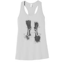 Violin Player Instrument Music Teacher Musical Violinist Women's Racerback Tank