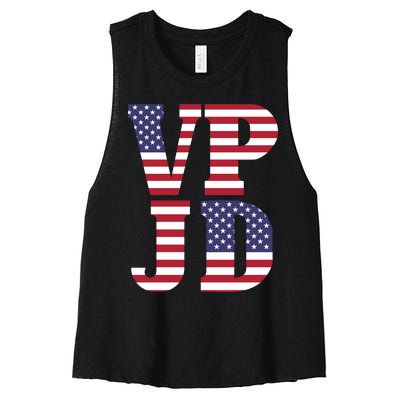 Vice President Jd Vance Ohio Women's Racerback Cropped Tank