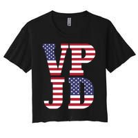 Vice President Jd Vance Ohio Women's Crop Top Tee