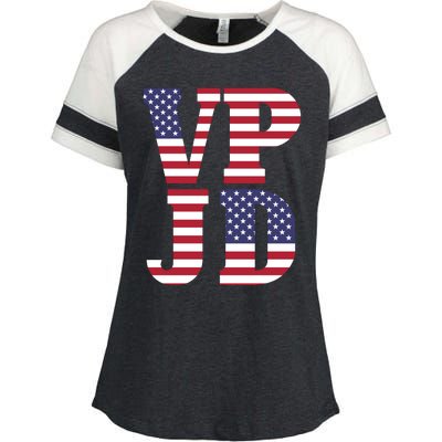 Vice President Jd Vance Ohio Enza Ladies Jersey Colorblock Tee