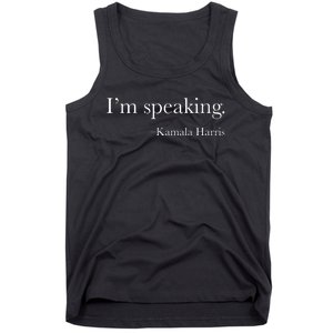 Vice President Kamala Harris 2024 Im Speaking Tank Top