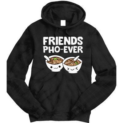 Vietnamese Pho Kawaii Pho Friends PhoEver Tie Dye Hoodie