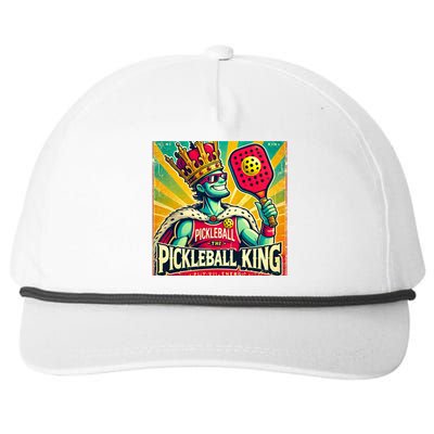 Vintage Pickleball King Snapback Five-Panel Rope Hat