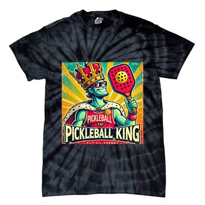 Vintage Pickleball King Tie-Dye T-Shirt