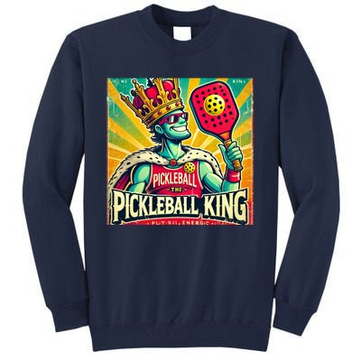 Vintage Pickleball King Tall Sweatshirt