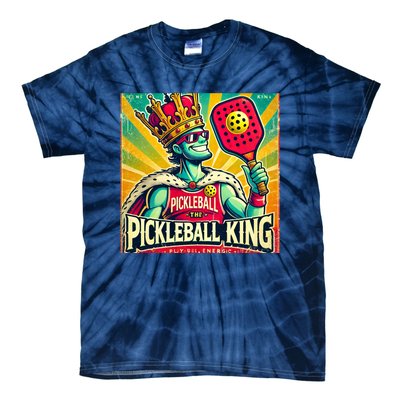 Vintage Pickleball King Tie-Dye T-Shirt