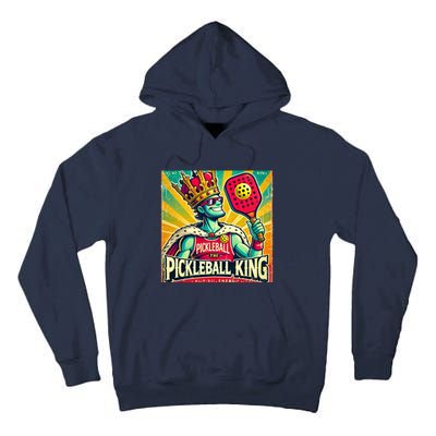 Vintage Pickleball King Tall Hoodie