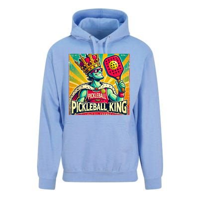 Vintage Pickleball King Unisex Surf Hoodie