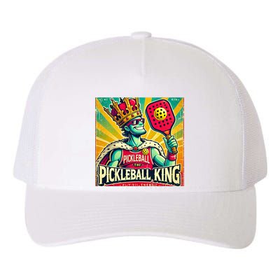 Vintage Pickleball King Yupoong Adult 5-Panel Trucker Hat