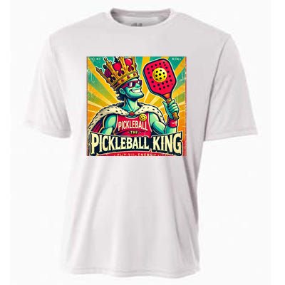 Vintage Pickleball King Cooling Performance Crew T-Shirt