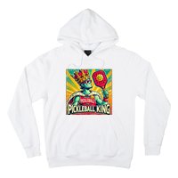 Vintage Pickleball King Hoodie