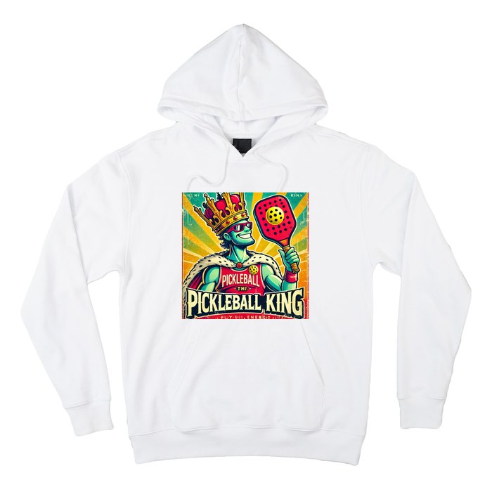 Vintage Pickleball King Hoodie