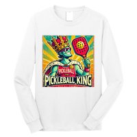 Vintage Pickleball King Long Sleeve Shirt