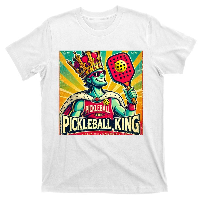 Vintage Pickleball King T-Shirt