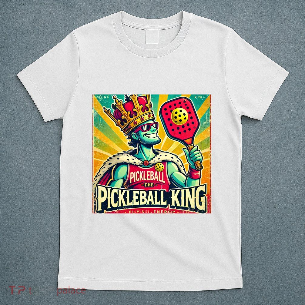Vintage Pickleball King T-Shirt