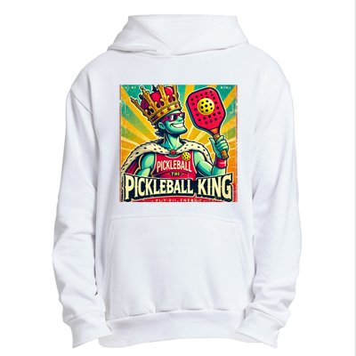 Vintage Pickleball King Urban Pullover Hoodie