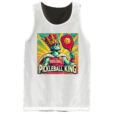 Vintage Pickleball King Mesh Reversible Basketball Jersey Tank