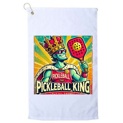 Vintage Pickleball King Golf Towel