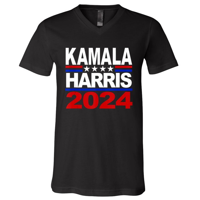 Vice President Kamala Harris 2024 For President V-Neck T-Shirt