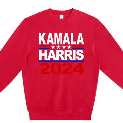 Vice President Kamala Harris 2024 For President Premium Crewneck Sweatshirt