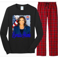 Vote President Kamala Harris 2024 Long Sleeve Pajama Set