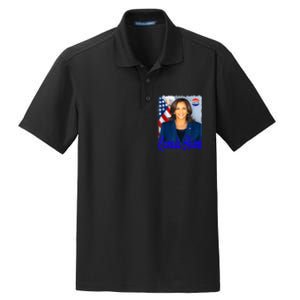 Vote President Kamala Harris 2024 Dry Zone Grid Polo