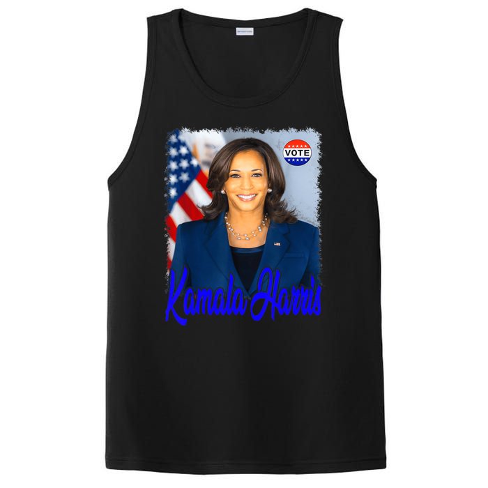 Vote President Kamala Harris 2024 PosiCharge Competitor Tank