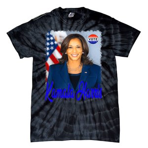 Vote President Kamala Harris 2024 Tie-Dye T-Shirt