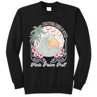 Vintage Pin K Palm Summer Beach Vibes Tall Sweatshirt