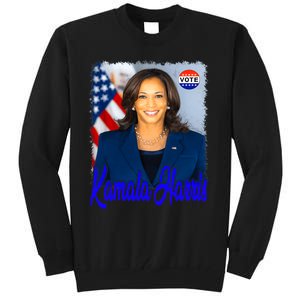 Vote President Kamala Harris 2024 Tall Sweatshirt