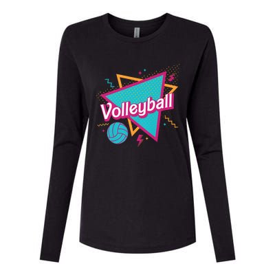 Volleyball Player Lover Ball Womens Cotton Relaxed Long Sleeve T-Shirt