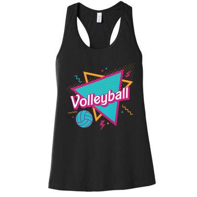 Volleyball Player Lover Ball Women's Racerback Tank