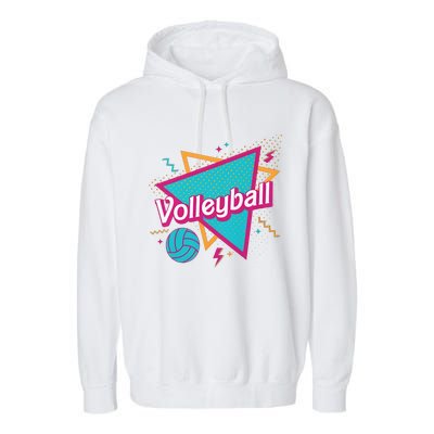 Volleyball Player Lover Ball Garment-Dyed Fleece Hoodie