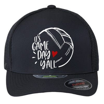 Volleyball Player Love Volleyball Mom Cool Gift Flexfit Unipanel Trucker Cap